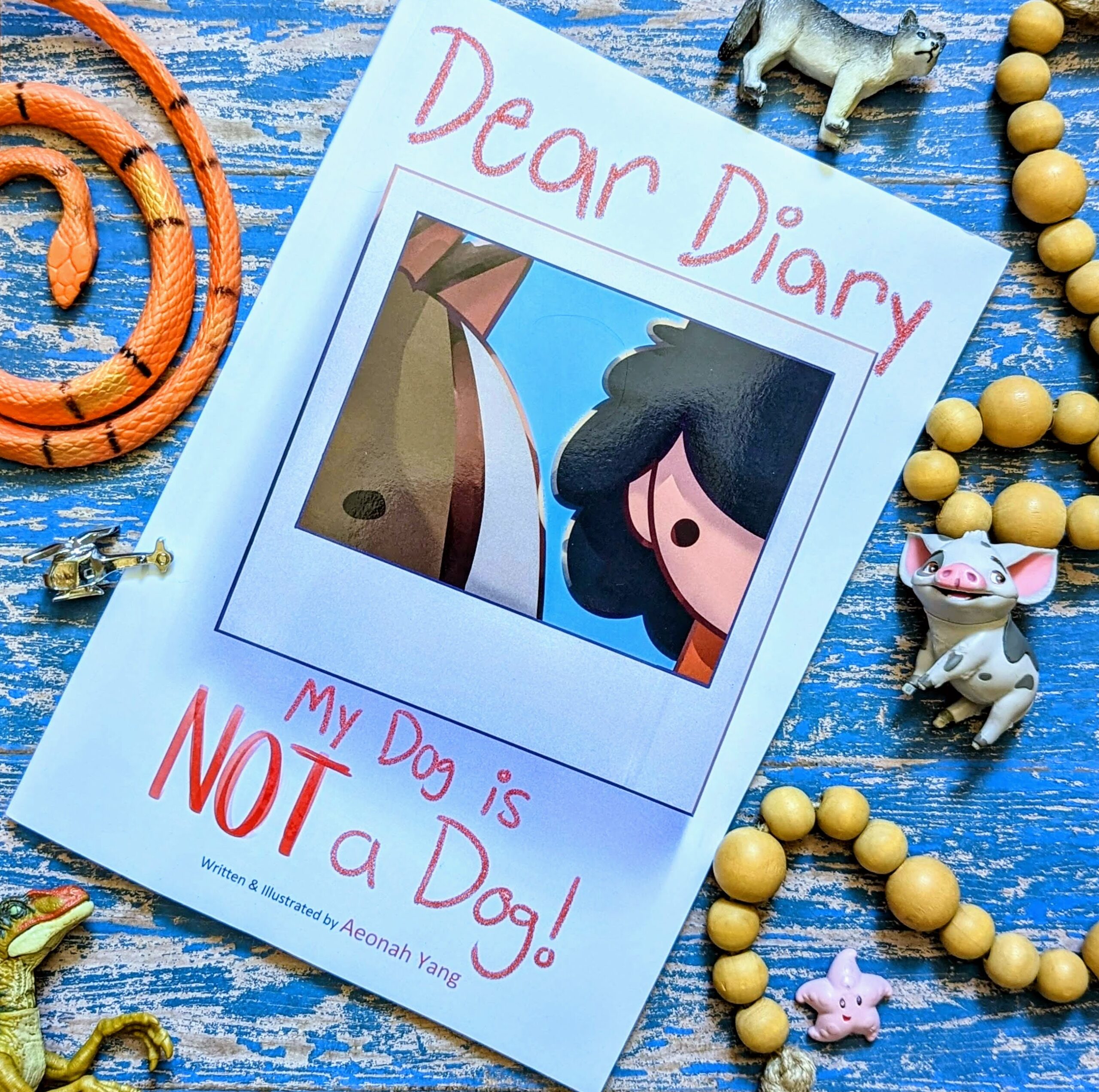 Dear Diary, My Dog is Not a Dog by Aeonah Yang. Children's picture book review.