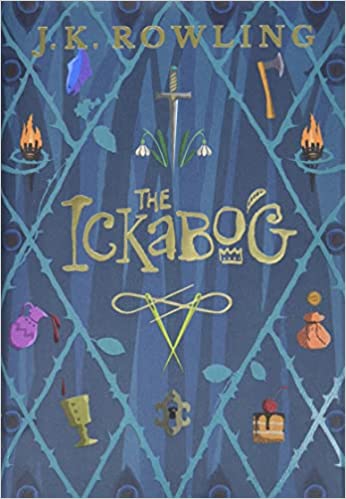 Book Cover for audiobook of TheIckabog by J.K. Rowling. Narrated by Stephen Fry.