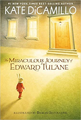 Book Cover for audiobook of The Miraculous Journey of Edward Tulane by Kate DiCamillo. Narrated by Judith Ivey.