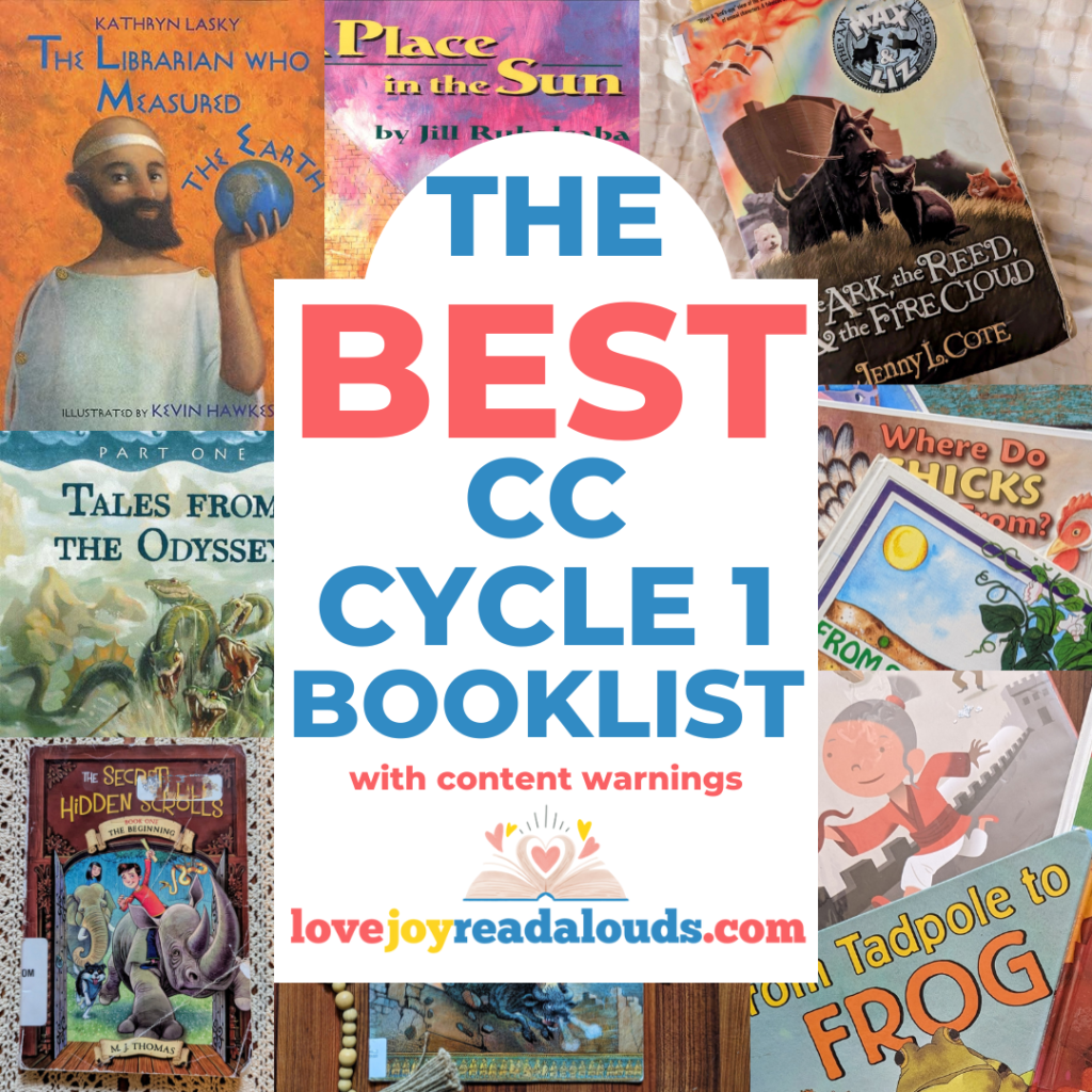 Read Book Cc CC Cycle 1 Booklist for Classical Conversations Families - Love Joy ...